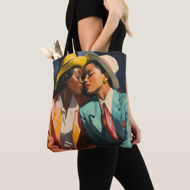 Bolsa Tote Celebrando as mulheres negras lésbicas