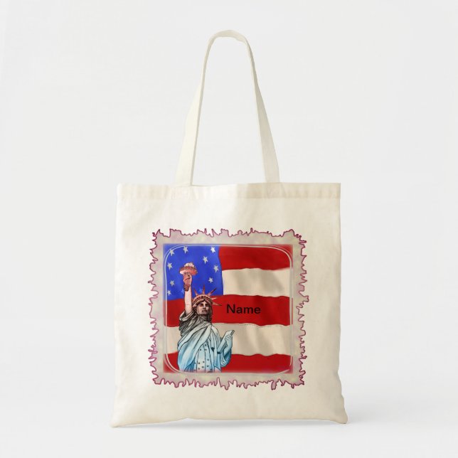 Bolsa Tote Celebrar a liberdade (Frente)