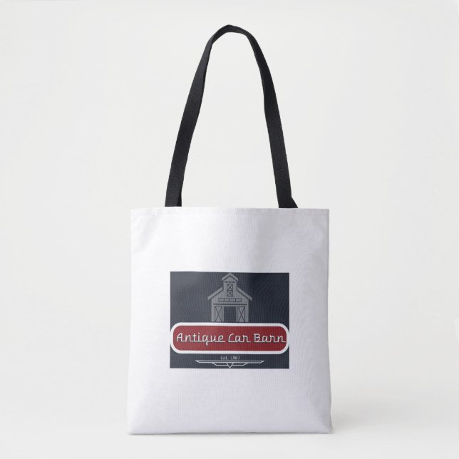 Bolsa Tote Celeiro de Carros Antigos (Frente)