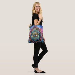 Bolsa Tote Celestial Hamsa 