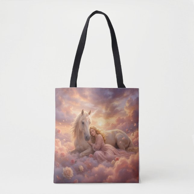 Bolsa Tote Celestial Maiden Horse Fantasy (Frente)