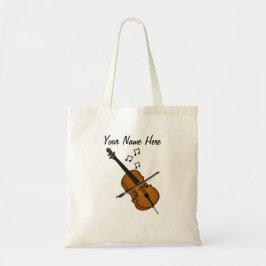 Bolsa Tote Cello Custom Cellist String Musical Gift