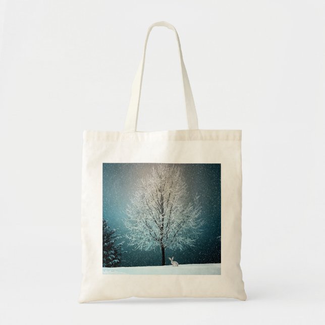 Bolsa Tote Cena de inverno (Frente)