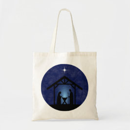 Bolsa Tote Cena de Natal Religiosa