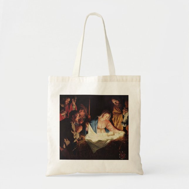 Bolsa Tote Cena de Natividade (Frente)