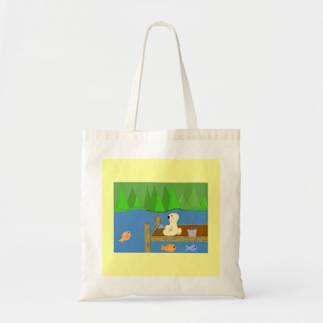 Bolsa Tote Cena de Pesca (Frente)