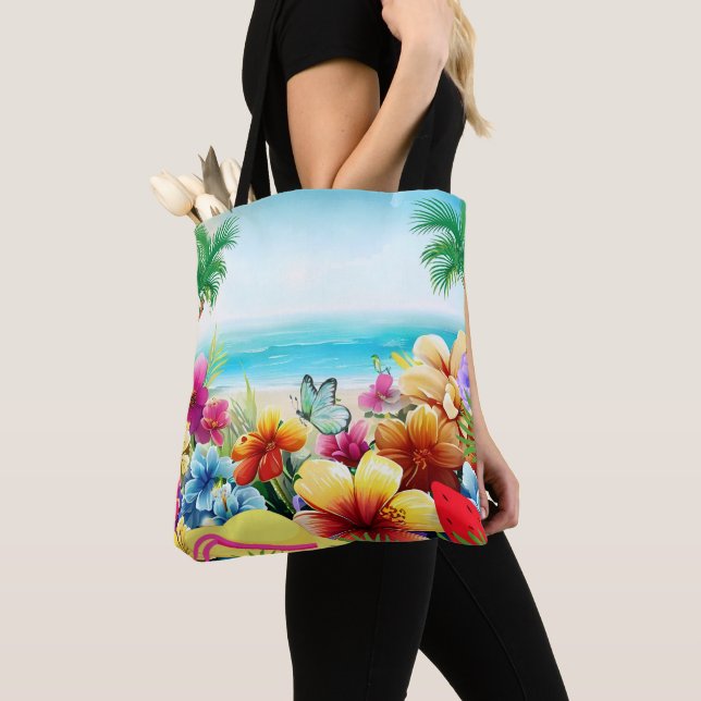 Bolsa Tote Cena de Verão Divertida 2 (Close Up)
