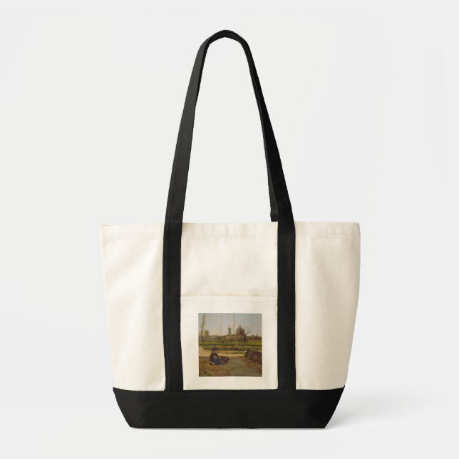 Bolsa Tote Cena diária, perto de Florença, c.1865 (Frente)