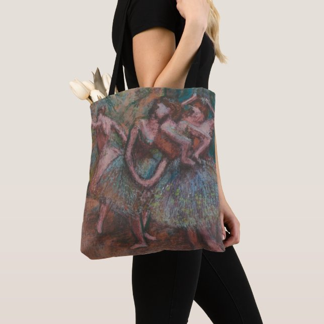 Bolsa Tote Cena do balé de Edgar Degas | (Close Up)