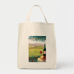Bolsa Tote Cena do país de ConnecticutWine