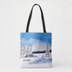 Bolsa Tote Cena Invernal Nevada