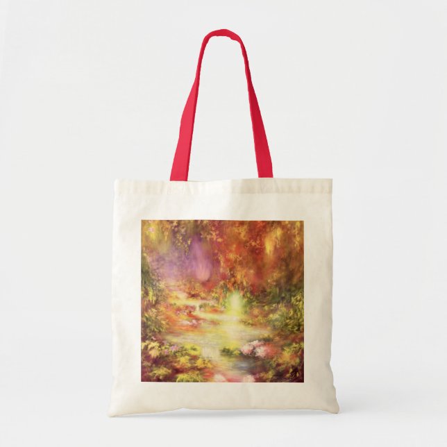 Bolsa Tote Cenário tropical 1990 (Frente)