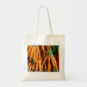 Bolsa Tote Cenoura Laranja de Colheita Fresca da Fazenda à Me