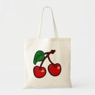 Bolsa Tote cereja, comida, fruta