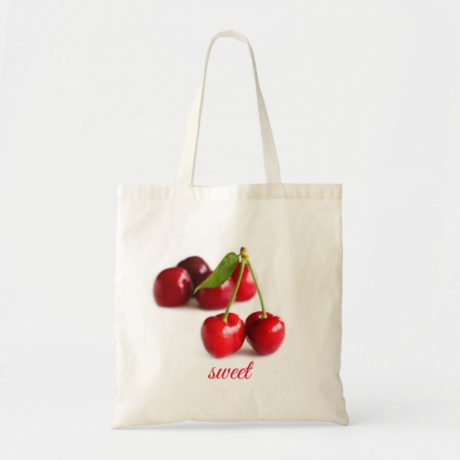 Bolsa Tote Cereja doce (Frente)