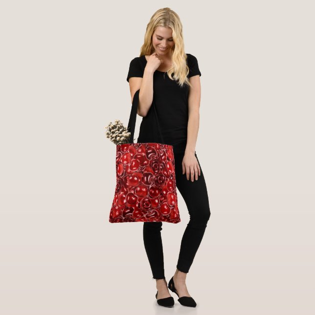 Bolsa Tote Cerejas Doce (No(a) Modelo)
