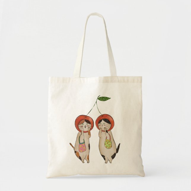 Bolsa Tote Cerejas Maliciosas (Frente)