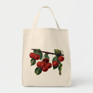 Bolsa Tote Cerejas vermelhas