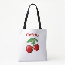 Cerejas Vermelhas Design Personalizado