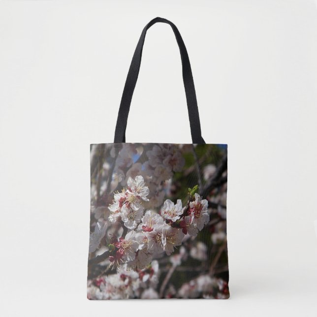 Bolsa Tote Cerejeiras em Flor (Frente)