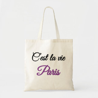 Bolsa Tote C'est la vie fêmeas de tote bags