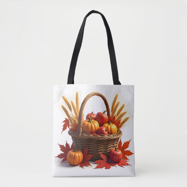Bolsa Tote Cesta de Colheita 1 (Frente)