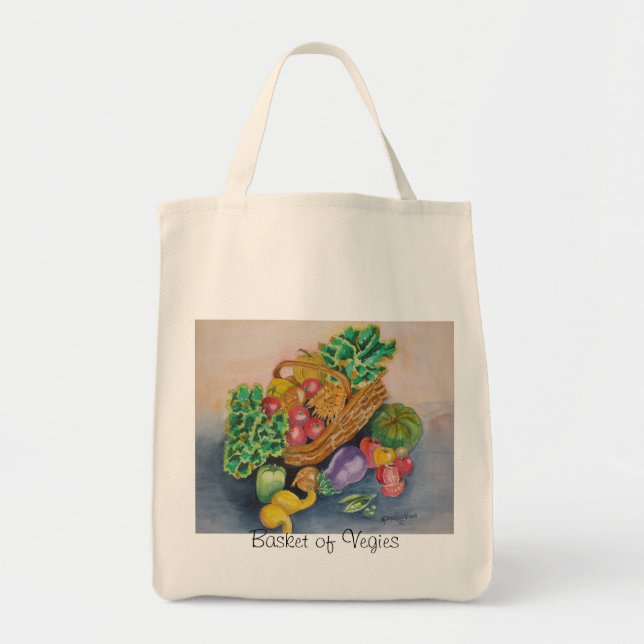 Bolsa Tote Cesta de Vegies (Frente)