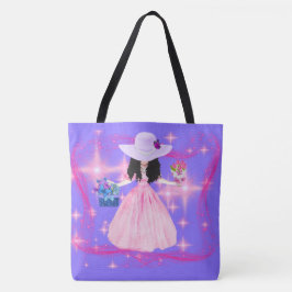 Bolsa Tote Cesto De Flores De Banheiro Vitoriano