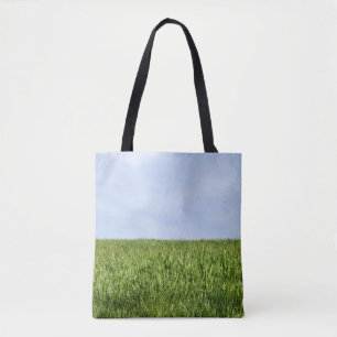 Bolsa Tote Céu Azul E Grama Verde (O Dia Da Terra É Todos Os