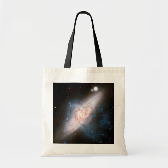 Bolsa Tote Céu do espaço do impressão da galáxia da (Frente)