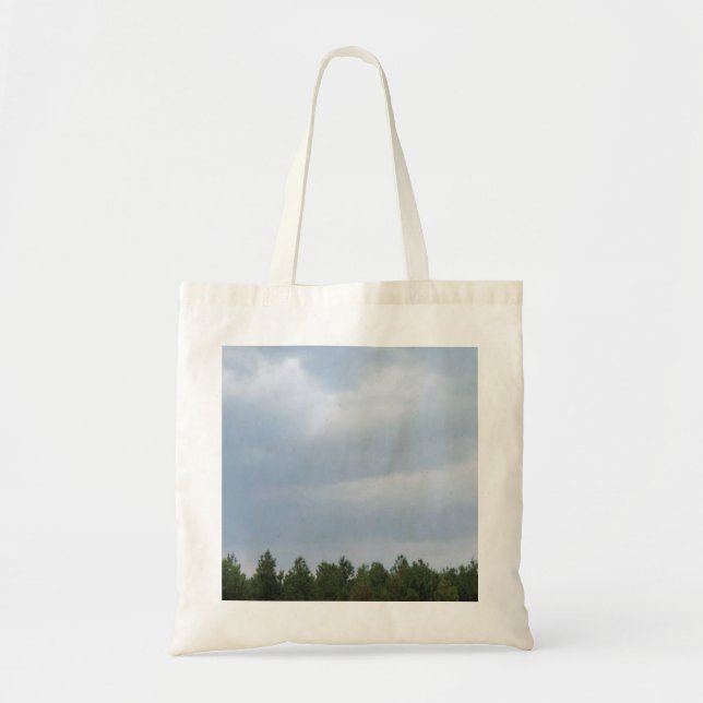 Bolsa Tote Céu e Nuvens (Frente)