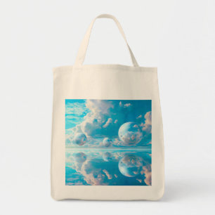 Bolsa Tote Céu Sonhador Paisagem Surrealista da Natureza