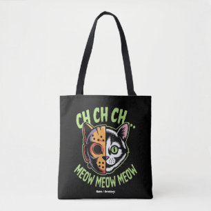 Bolsa Tote Ch Ch Ch Meow Meow Meow Meow Meme Engraçado Gato d