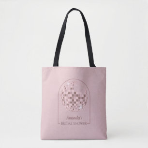 Bolsa Tote Chá de Noiva Pink Disco Boogie