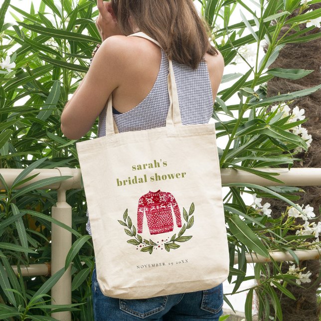 Bolsa Tote Chá de panela verde verde-feio-suado (Criador carregado)