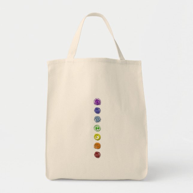 Bolsa Tote Chakra Wheels (Frente)