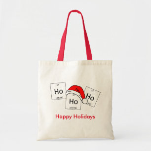 Bolsa Tote Chalaça do Natal do elemento da química do Holmi
