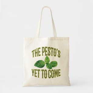 Bolsa Tote Chalaça engraçada da comida - o Pesto a vir aind