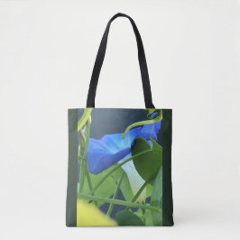 Bolsa Tote Chalice-of-Blue Morning Glory