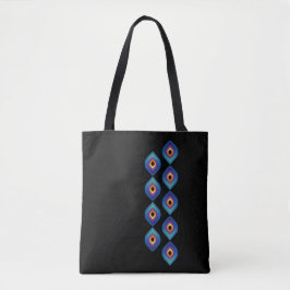 Bolsa Tote Chama de Pavão (Vertical)