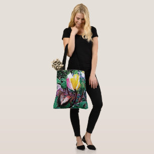 Bolsa Tote Chama Dourada