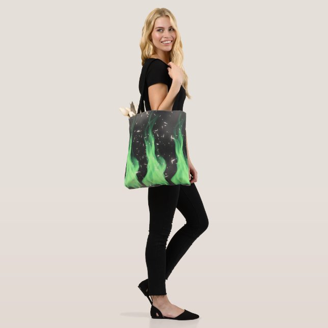 Bolsa Tote Chama verde (No(a) Modelo)