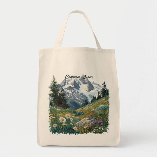 Bolsa Tote Chamonix, França: Destinos Icônicos (Frente)