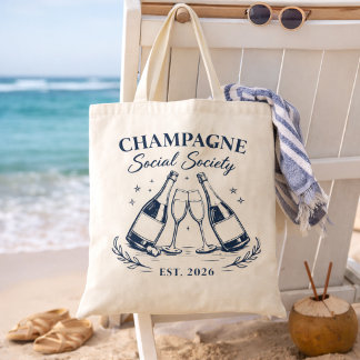 Bolsa Tote Champagne Social Society Tote Bag