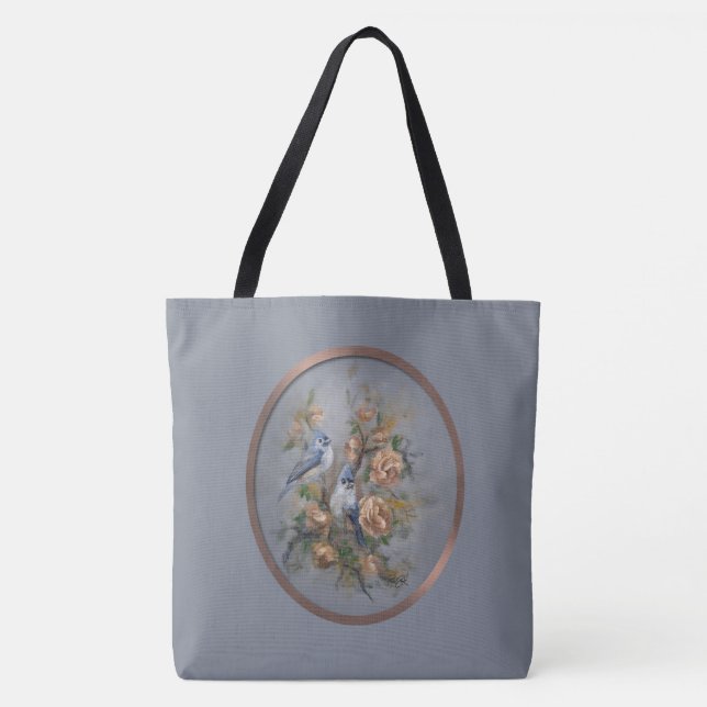 Bolsa Tote Chapins-de-crista (Frente)