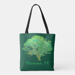 Bolsa Tote Charleston, Carolina do Sul, Majestosa Árvore de C