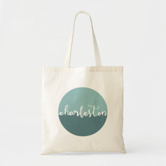 Bolsa Tote Charleston, SC | Mouse azul