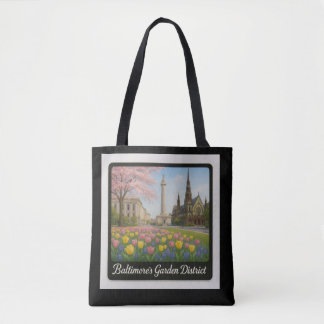 Bolsa Tote Charme Clássico de Baltimore