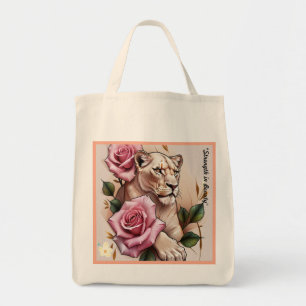 Bolsa Tote "Charme Feral Elegante"