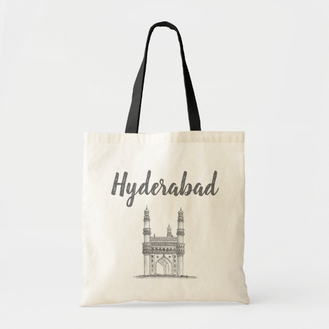 Bolsa Tote Charminar, Hyderabad, Índia (Frente)